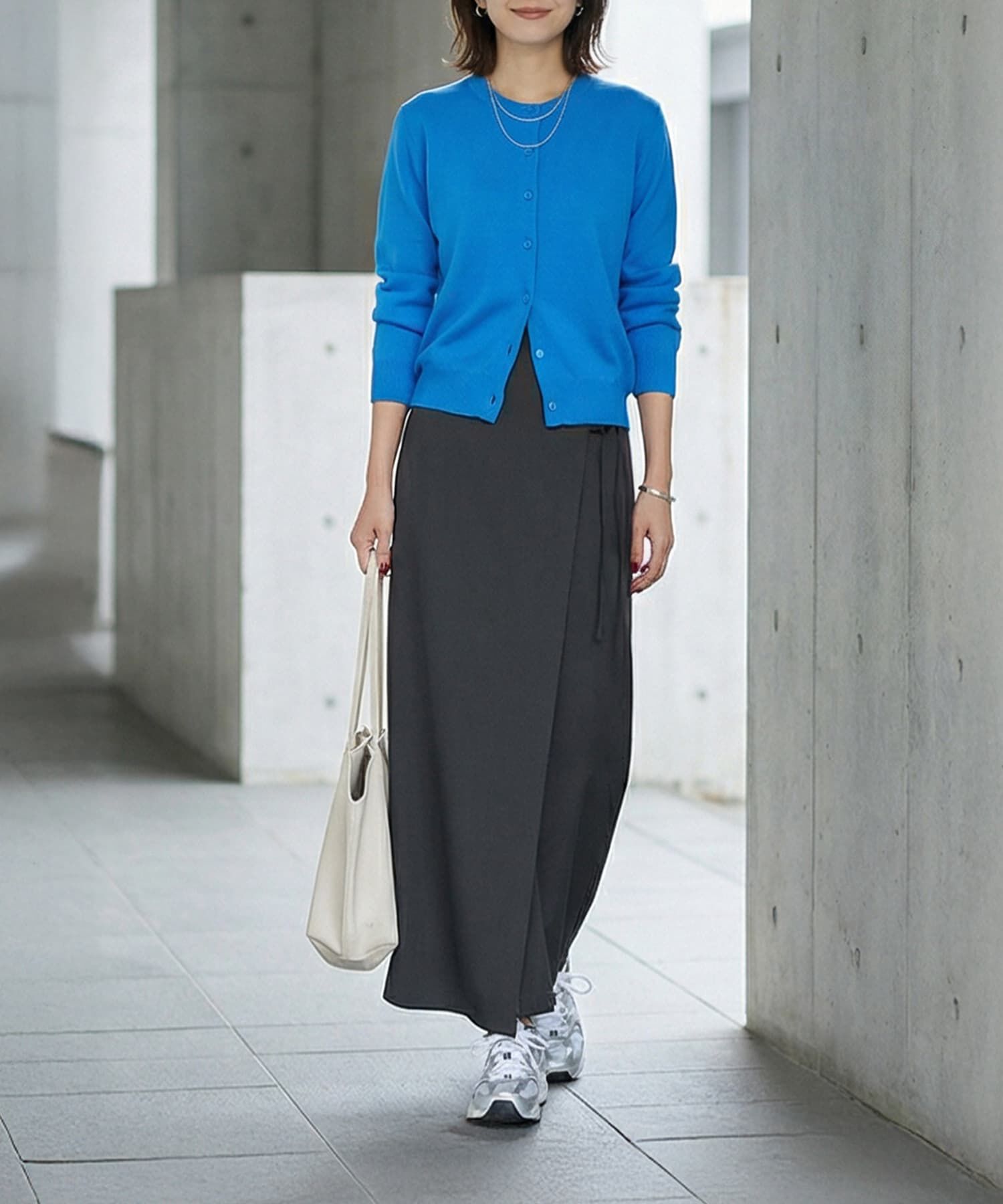 STYLE DELI「BASICクルーネックカーディガン」|カーディガン|