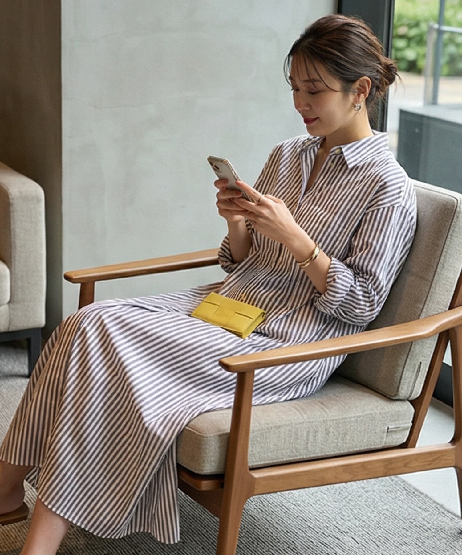 STYLE DELI「【DELI by】編み込みラムレザーカードホルダー」|名刺入れ・カードケース|