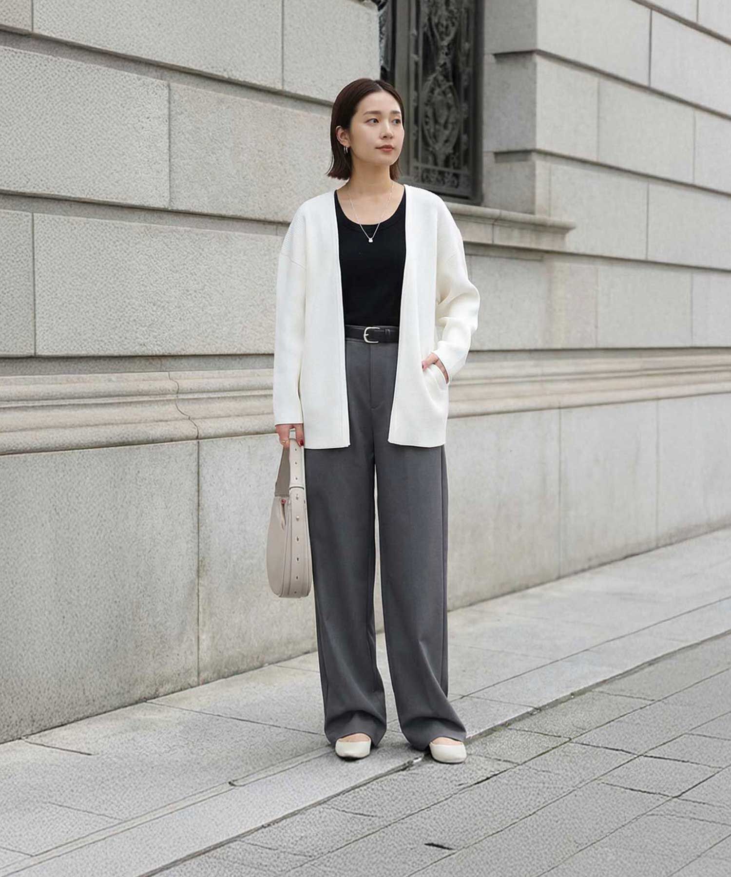 STYLE DELI「リブ編みトッパーカーディガン」|カーディガン|