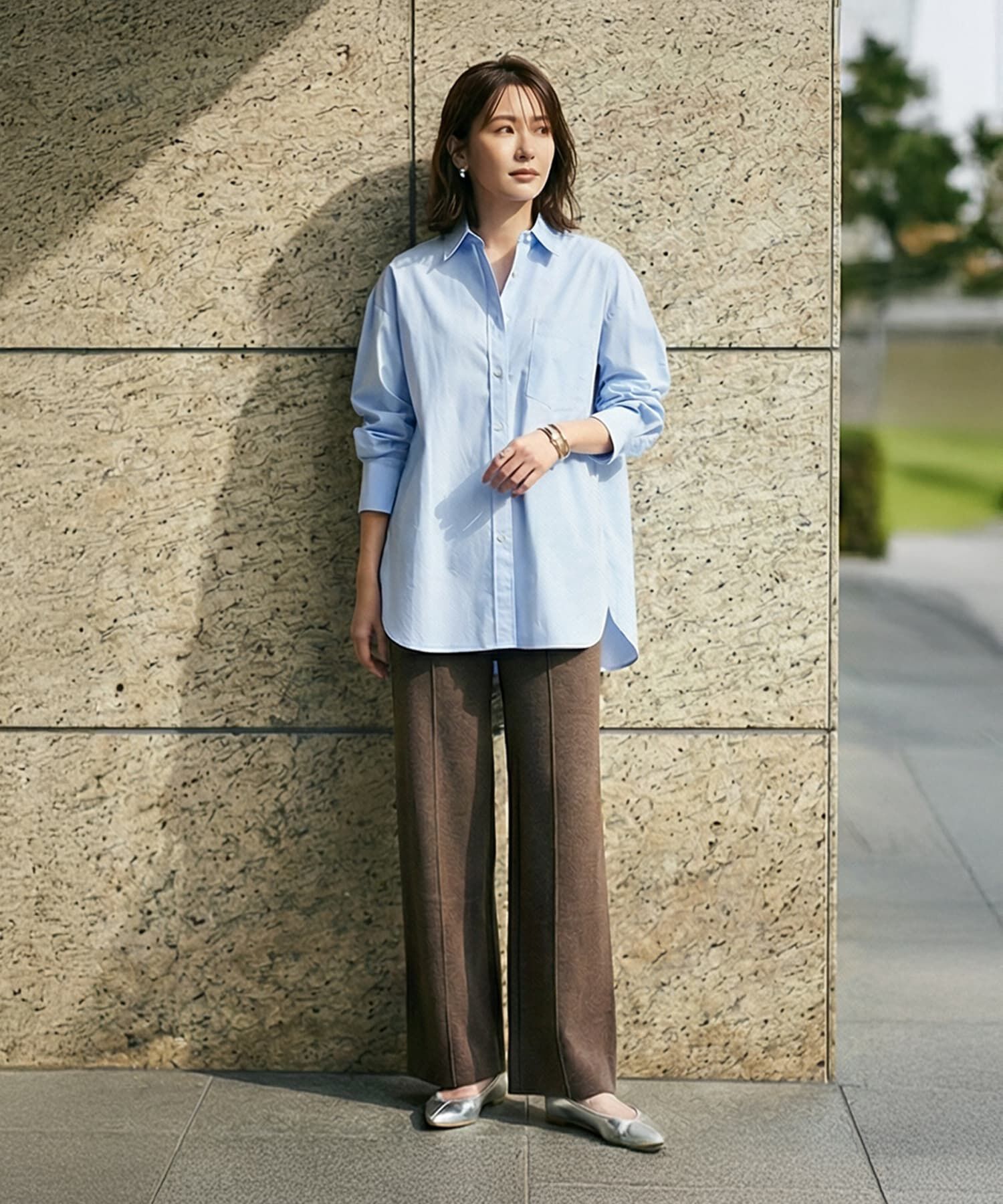 STYLE DELI「【DELI by】なめらかニットワイドパンツ」|その他|