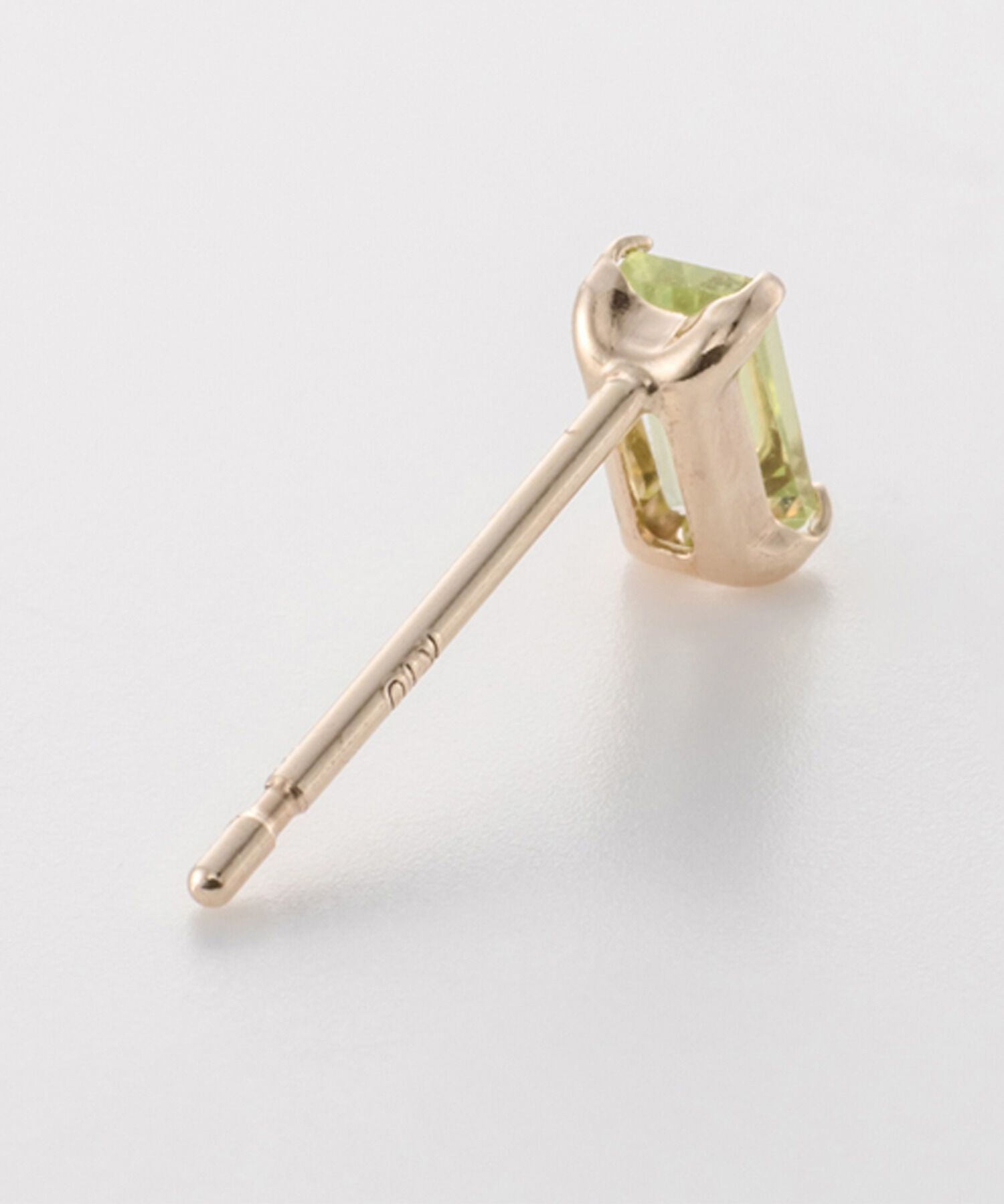 JUPITER「【K10】天然石カクテルプチピアス/片耳　ペリドット」|ピアス|