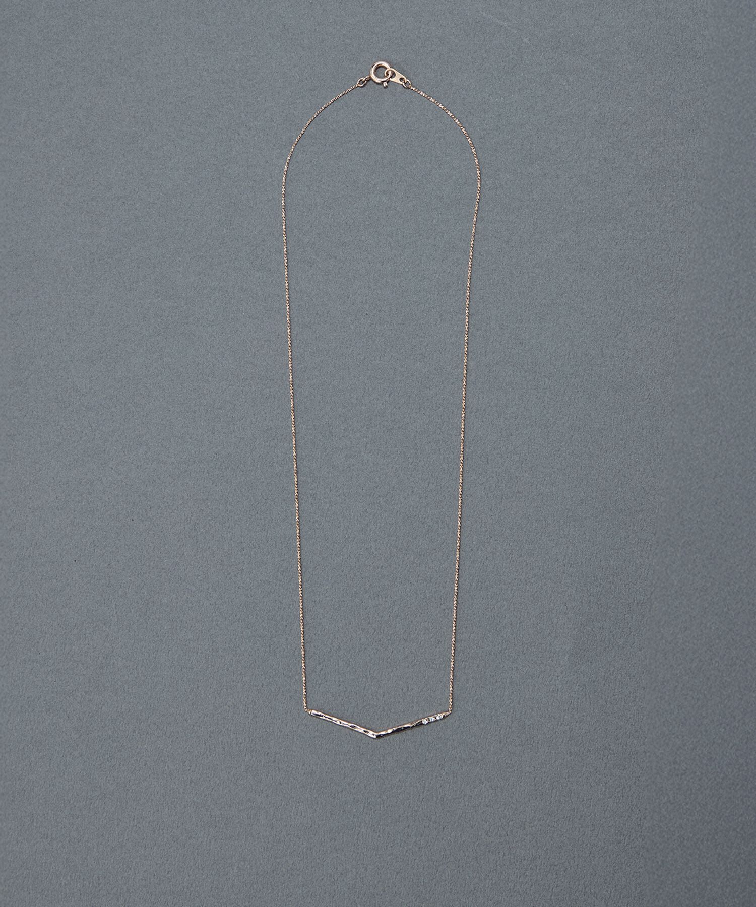 Phoebe「【金属アレルギー対応】バランスラインネックレス」|ネックレス|