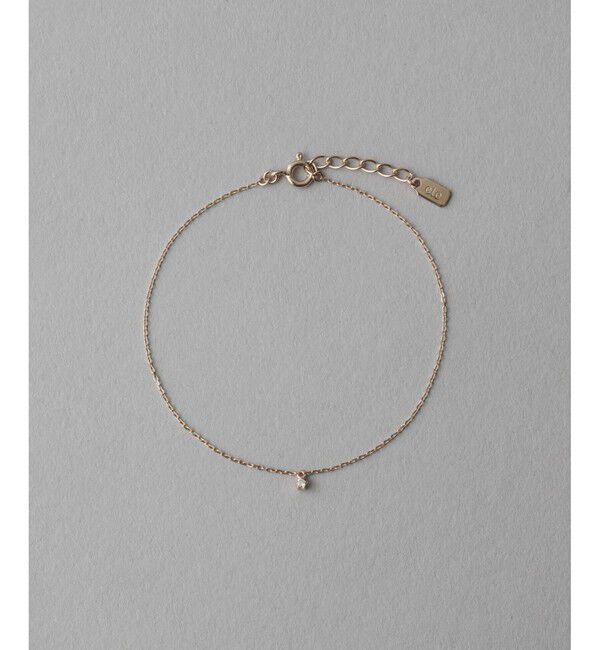 ete「[レイヤード] ダイヤモンド ブレスレット」|ブレスレット・バングル|ピンクゴールド