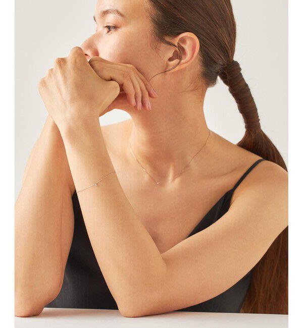 ete「[レイヤード] ダイヤモンド ブレスレット」|ブレスレット・バングル|