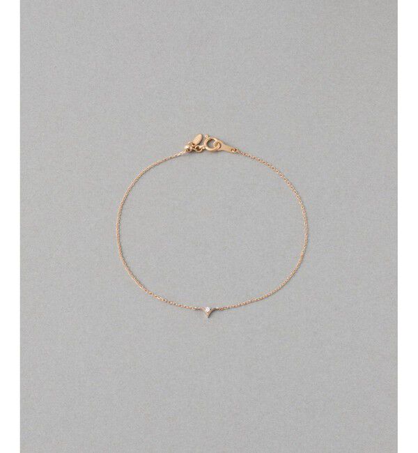 ete「[ムーンリット] K18MPG ダイヤモンド ブレスレット」|ブレスレット・バングル|ピンクゴールド