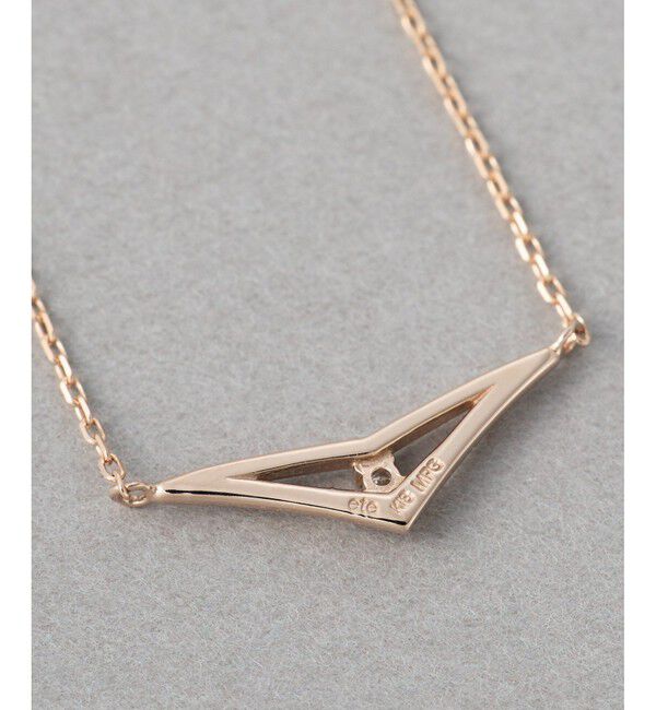 ete「[ムーンリット] K18MPG ダイヤモンド ネックレス」|ネックレス|