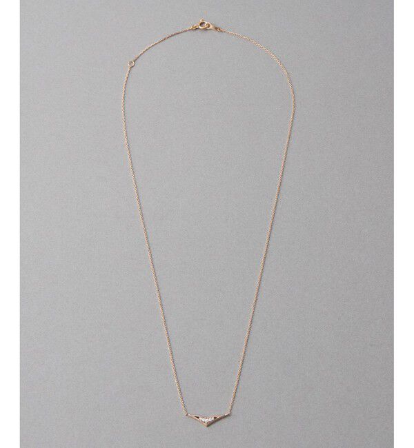 ete「[ムーンリット] K18MPG ダイヤモンド ネックレス」|ネックレス|