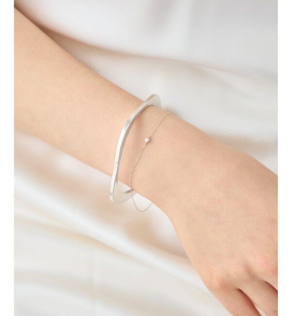 ete「【先行予約】 [アイシーヴェール] K10IGG ダイヤモンド ブレスレット」|ブレスレット・バングル|