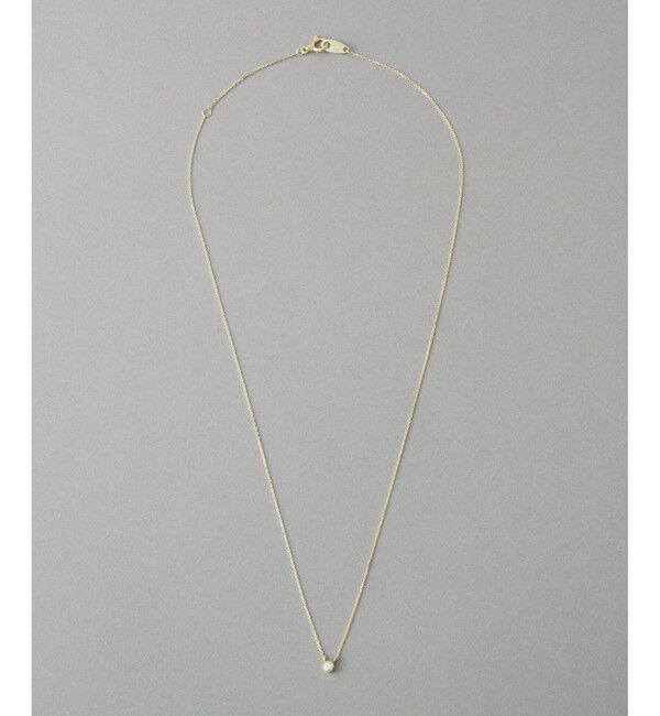 ete「【先行予約】 [アイシーヴェール] K10IGG ダイヤモンド ネックレス」|ネックレス|