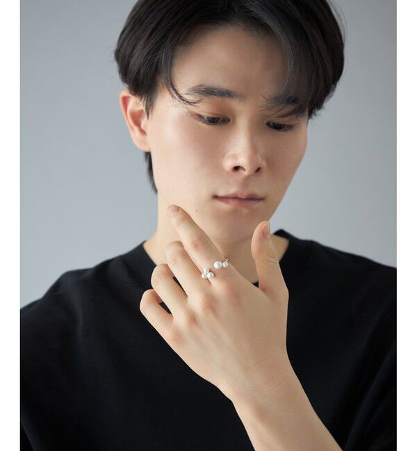 Jouete「フォークリング パール」|リング|