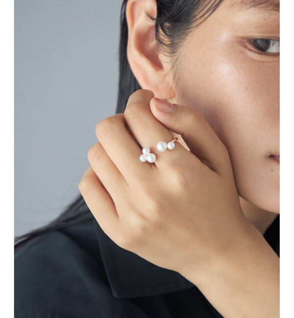 Jouete「フォークリング パール」|リング|