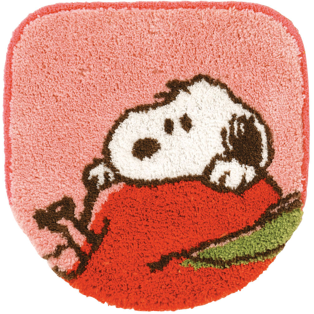 BACKYARD FAMILY「トイレタリー センコー キャラクター 通販 フタカバー トイレ用カバー トイレふたカバー」|トイレタリー・ランドリーグッズ|レッド1