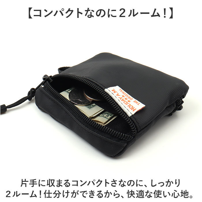 BACKYARD FAMILY「Holiday A.M. ホリデーエーエム コインケース KB212 通販 パスケース 定期入れ」|コインケース|