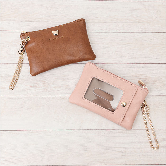 BACKYARD FAMILY「パスケース リール付き キーケース 通販 定期入れ リール付きパスケース 定期券入れ 鍵入れ」|定期入れ|