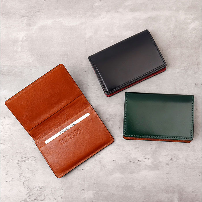 BACKYARD FAMILY「名刺入れ メンズ コードバン 通販 日本製 カードケース 本革 名刺ケース 革 砂村 コード バン」|名刺入れ・カードケース|