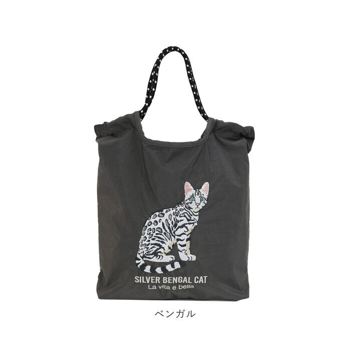 BACKYARD FAMILY「トートバッグ 刺繍 アニマル 通販 トートバック 手提げ トート マザーズバッグ マザーズバック」|トートバッグ|