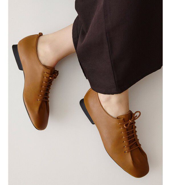 CAMPER「[カンペール] CASI MYRA / フラットシューズ」|ローファー|キャメル