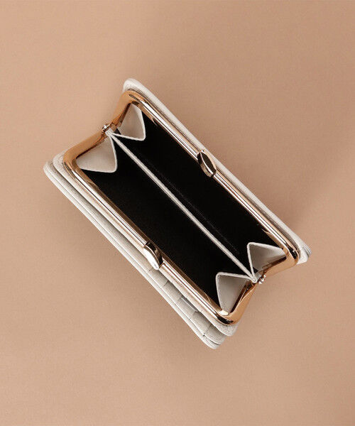 Samantha Thavasa「シンプルバイカラー口金折財布」|財布|