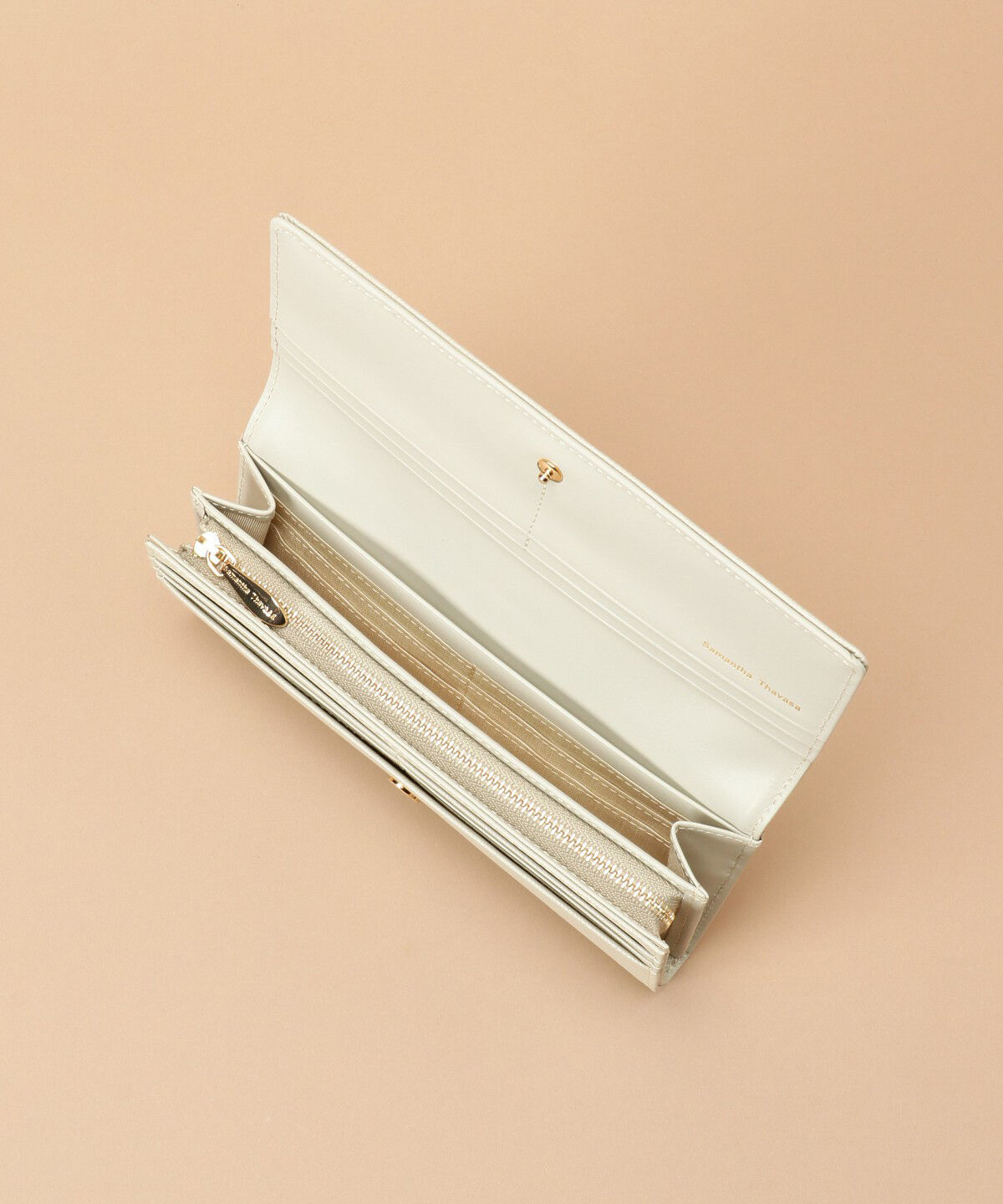 Samantha Thavasa「ラメレザービジュー 長財布」|財布|