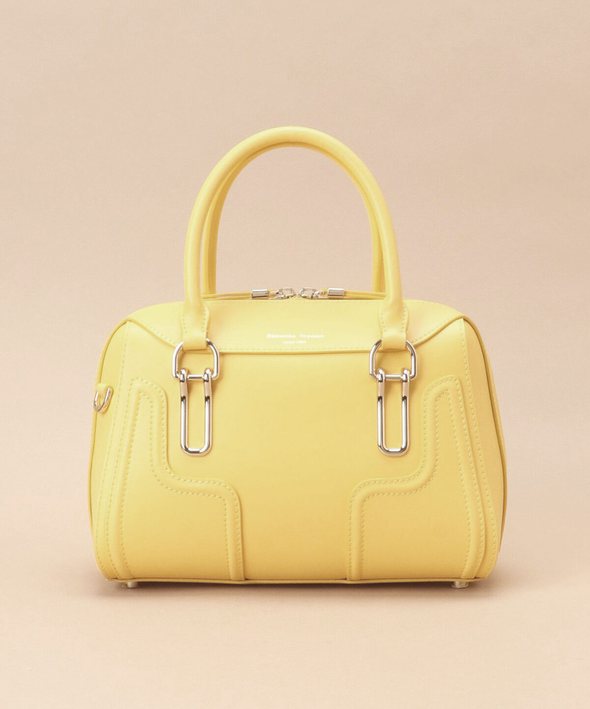 Samantha Thavasa「オリジナル金具 ボストンバッグ」|ボストンバッグ|イエロー