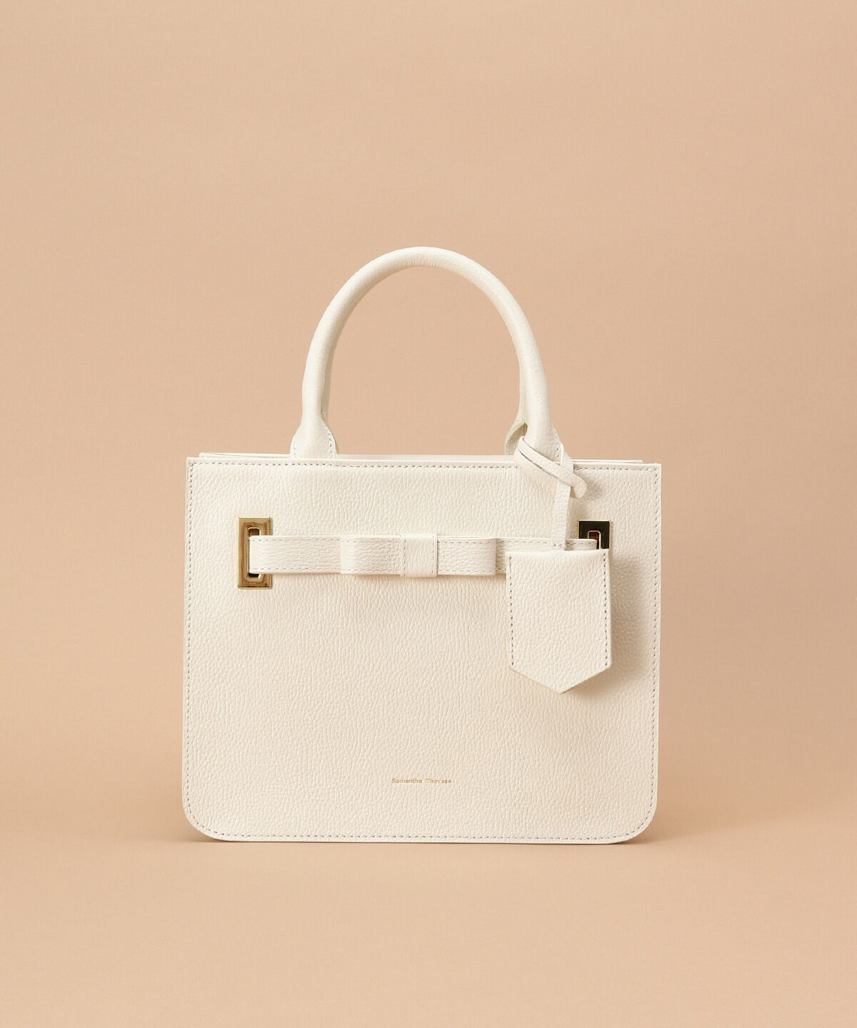 Samantha Thavasa「エムシュシュⅡ トートバッグ 小サイズ」|トートバッグ|オフホワイト