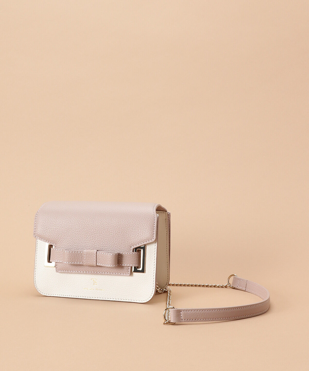 Samantha Thavasa「バイカラーエムシュシュⅡ ショルダーバッグ 小サイズ」|ショルダー・メッセンジャー|