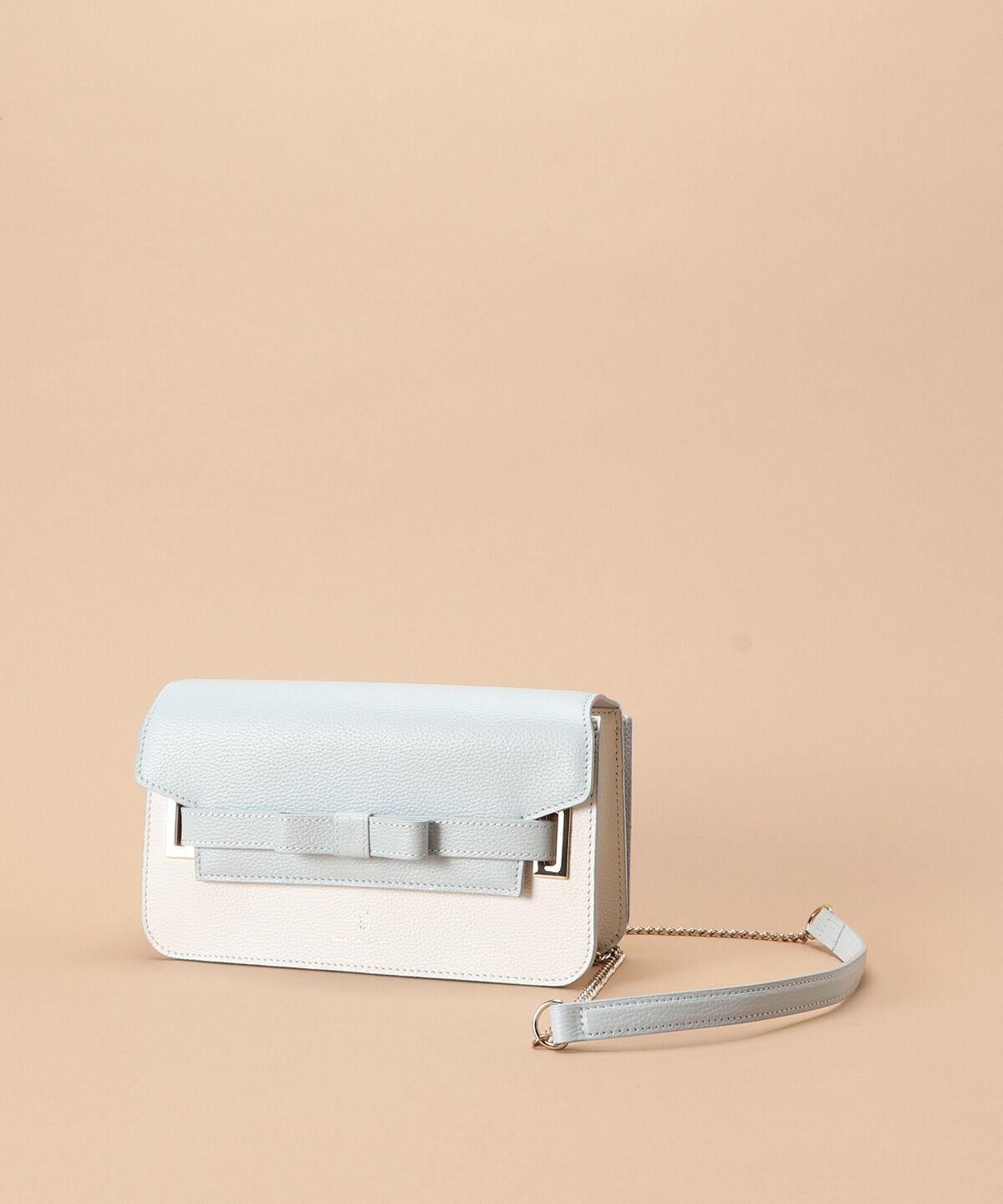 Samantha Thavasa「バイカラーエムシュシュⅡ ショルダーバッグ 大サイズ」|ショルダー・メッセンジャー|