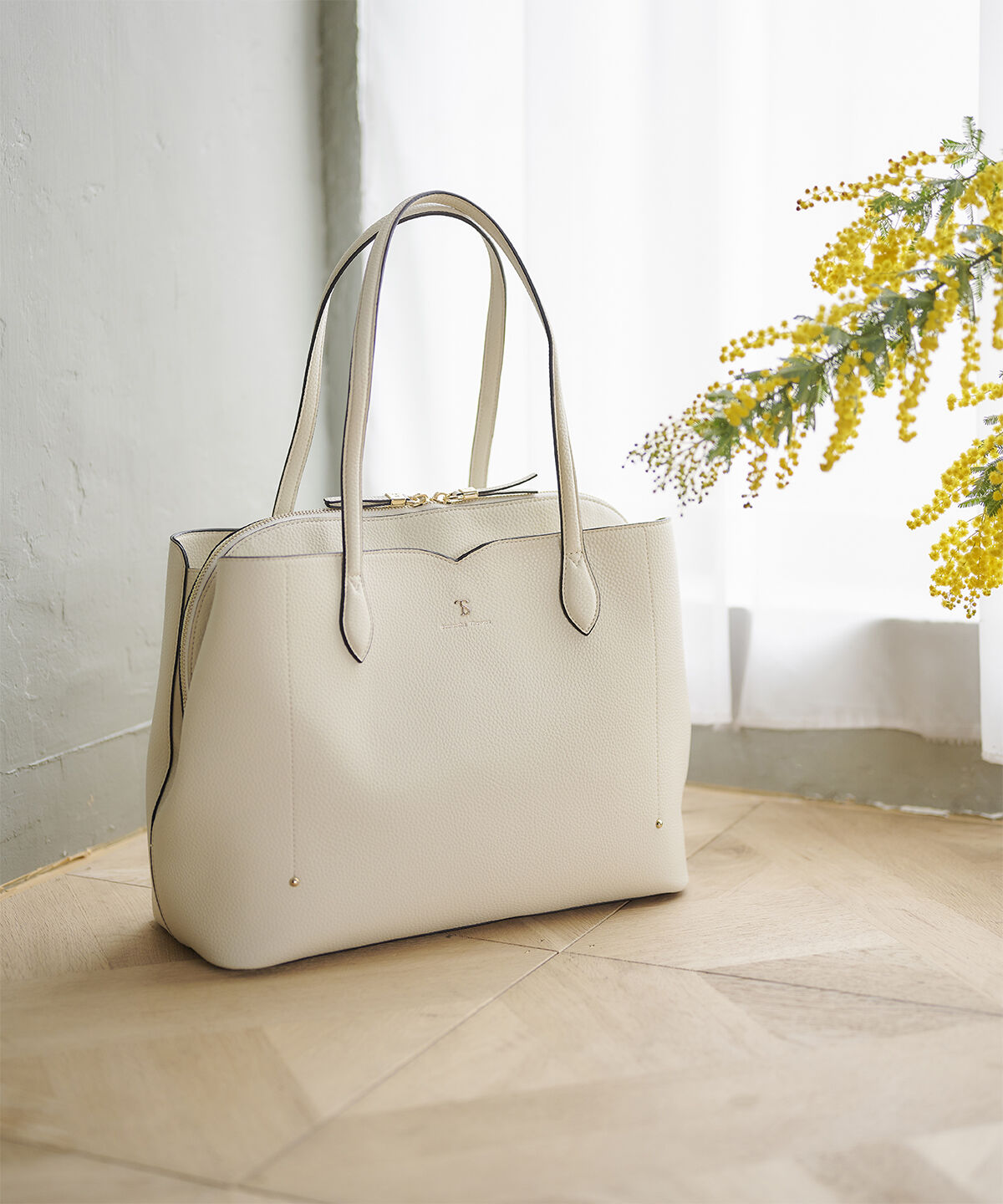 Samantha Thavasa「ウェーブデザインカッティングトートーバッグ」|トートバッグ|