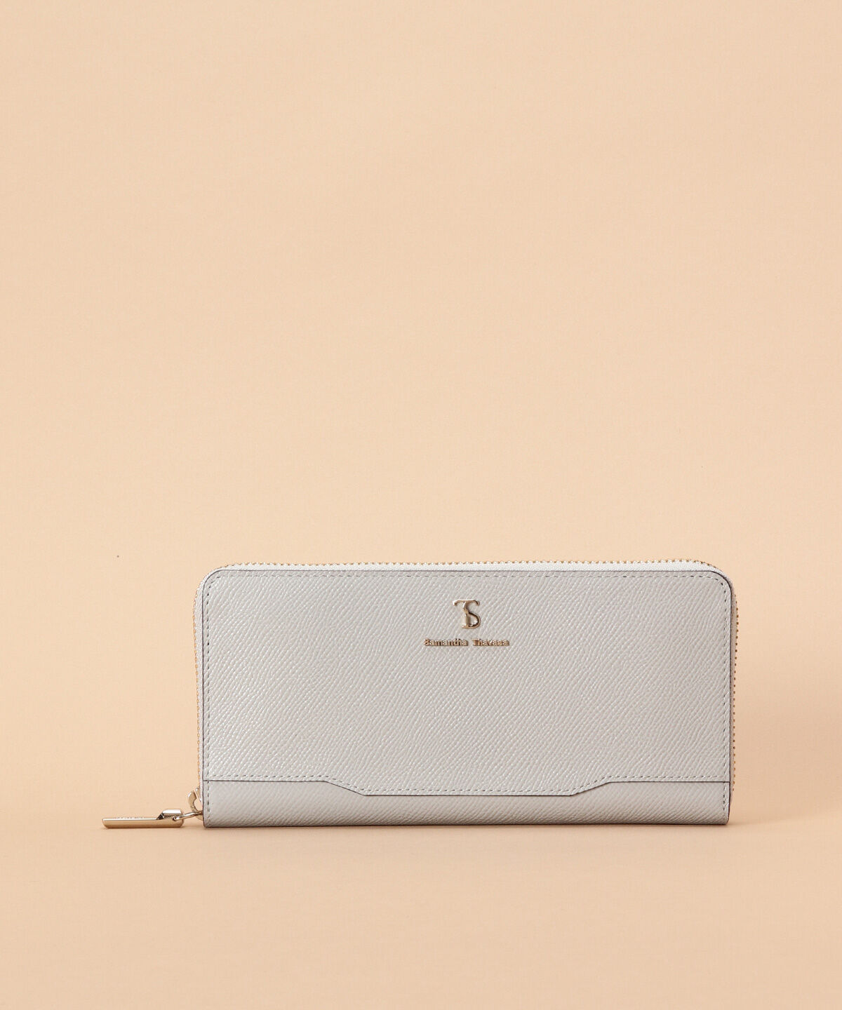 Samantha Thavasa「シンプルラメ 長財布」|財布|グレー