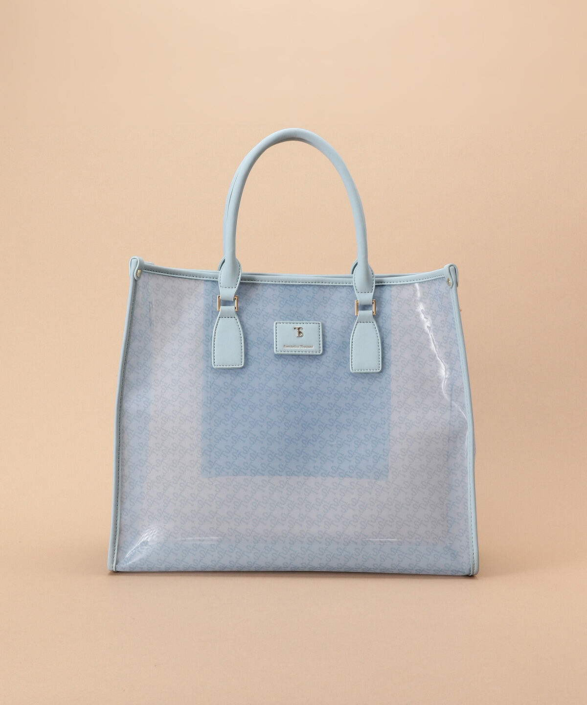 Samantha Thavasa「ジャガードプリント チュールトートバッグ 大サイズ」|トートバッグ|