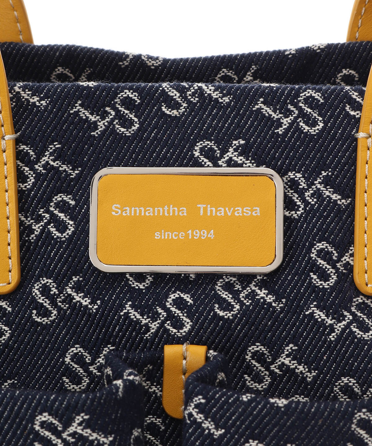 Samantha Thavasa「Denim ST Jacquard Ⅱ ハンドバッグ」|ハンドバッグ|