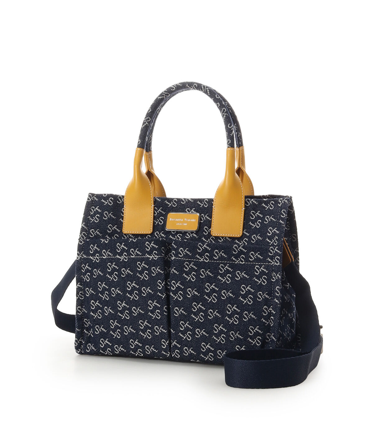 Samantha Thavasa「Denim ST Jacquard Ⅱ ハンドバッグ」|ハンドバッグ|