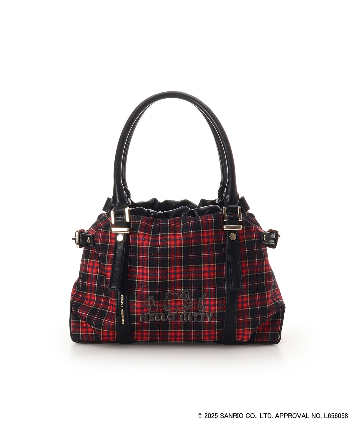 Samantha Thavasa「「ハローキティ」コレクション ハンドバッグ」|ハンドバッグ|ブラック