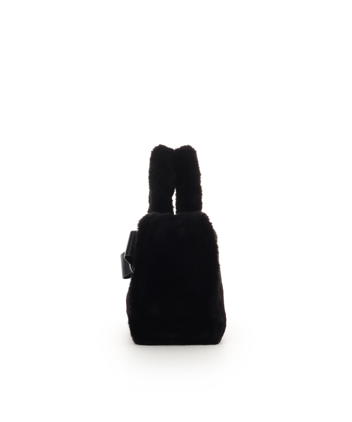 Samantha Thavasa「ワンポイントリボン ファーバッグ」|ハンドバッグ|