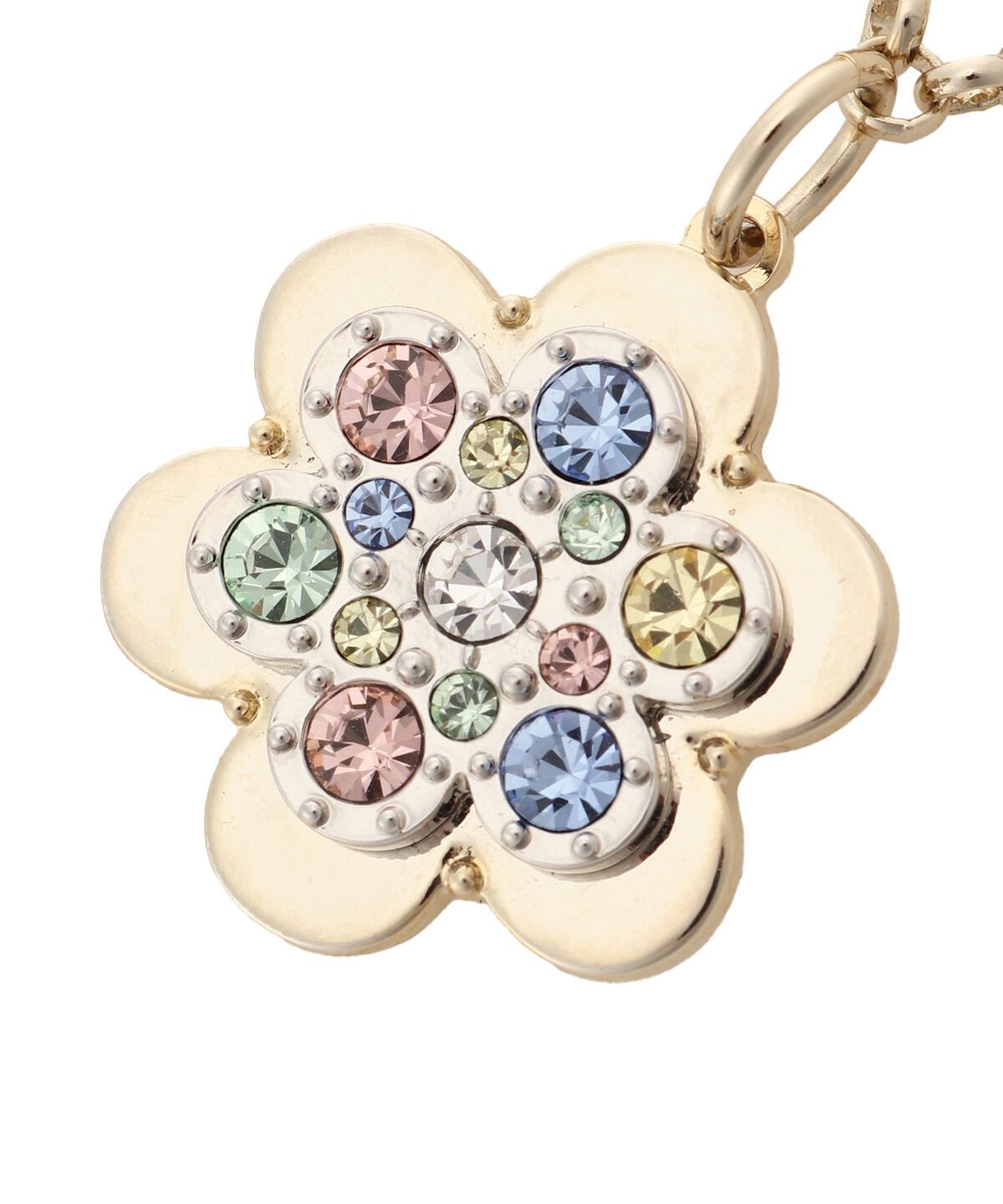 Samantha Thavasa「ビジューフラワーモチーフ バッグチャーム」|チャーム・キーホルダー|