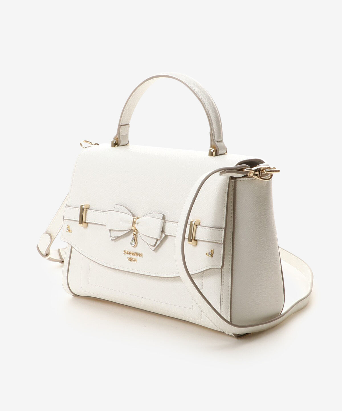 Samantha Vega「アクセントリボンショルダーバッグ」|ショルダー・メッセンジャー|