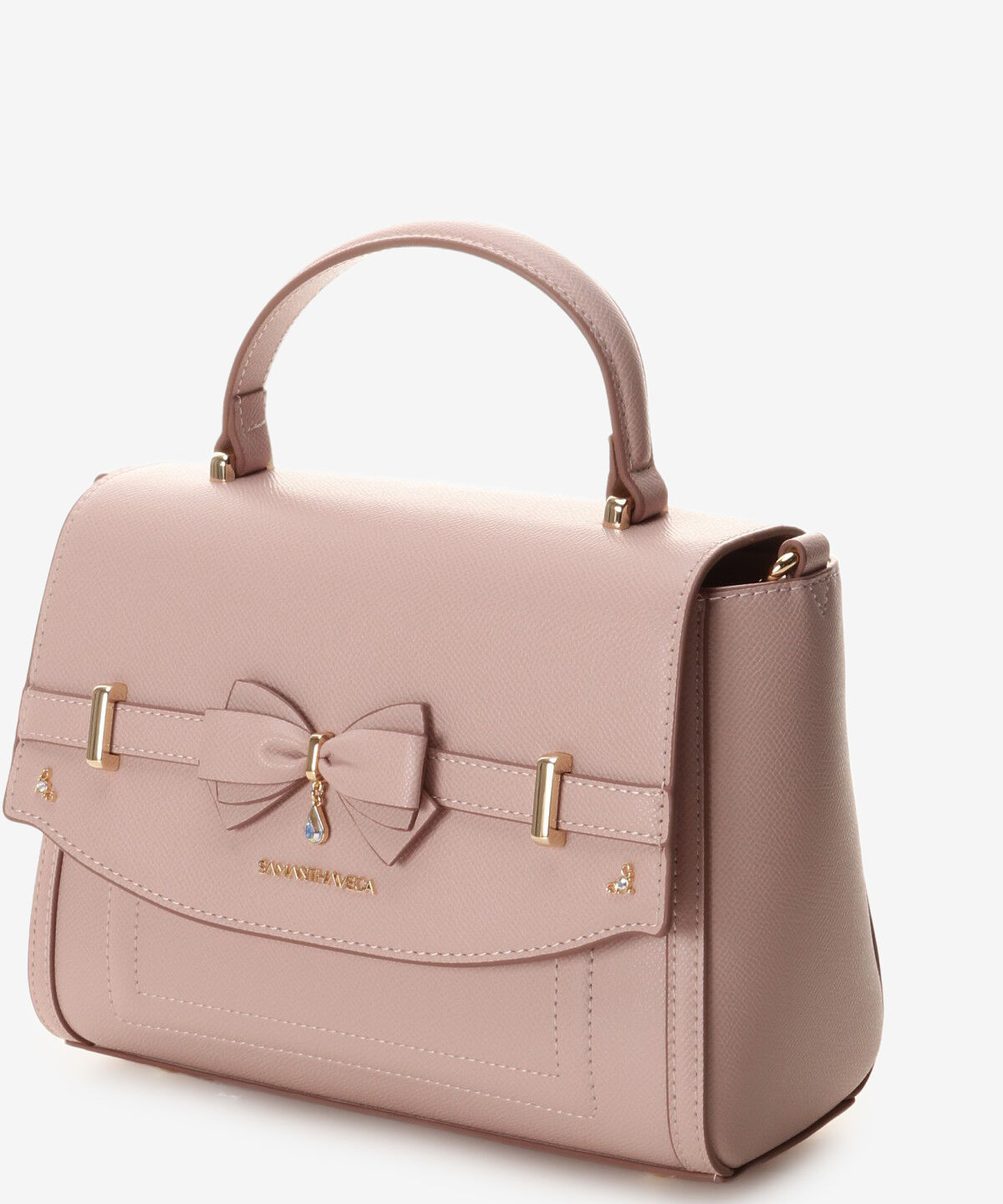 Samantha Vega「アクセントリボンショルダーバッグ」|ショルダー・メッセンジャー|