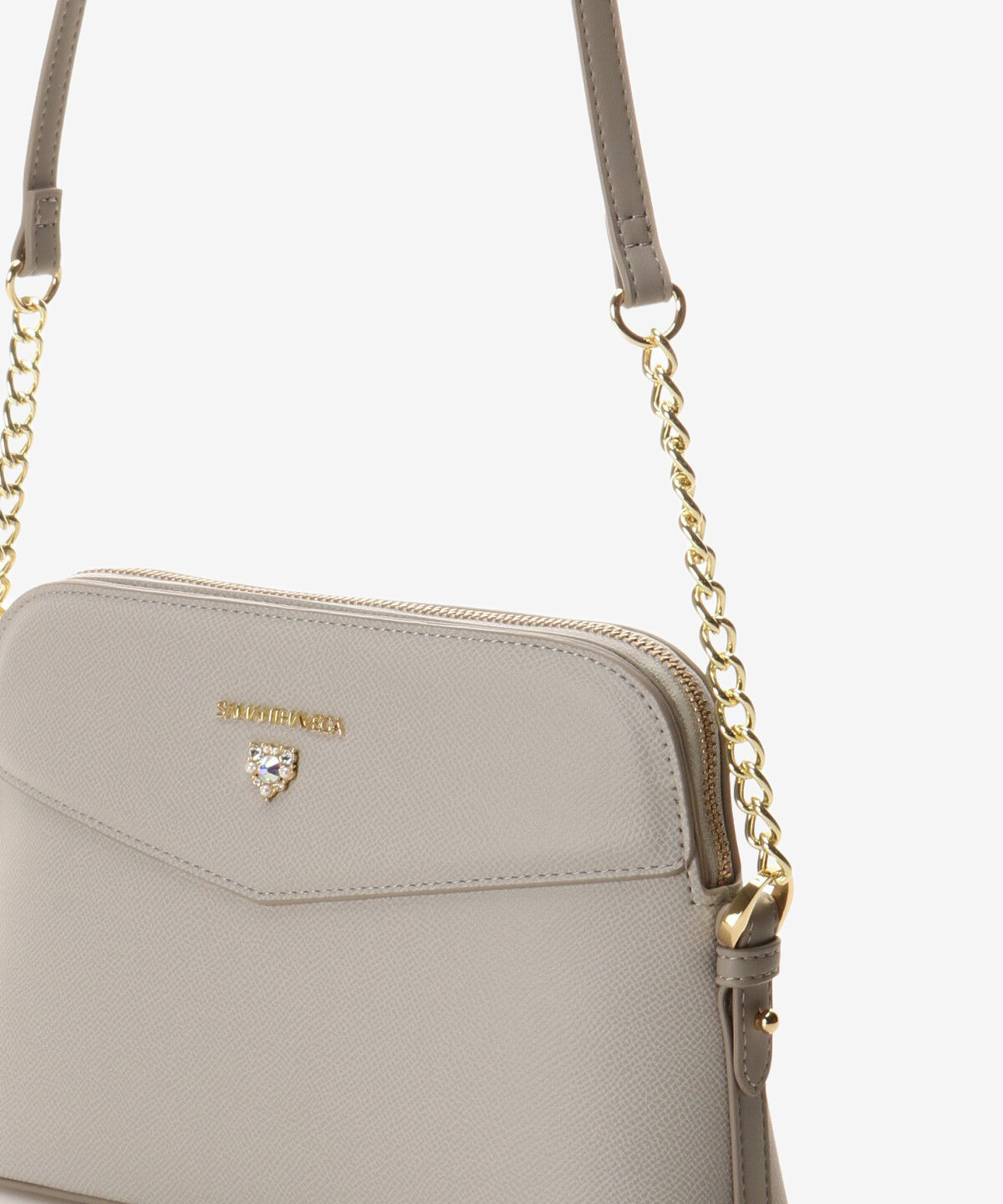 Samantha Vega「ハートビジュー付きショルダーバッグ」|ショルダー・メッセンジャー|