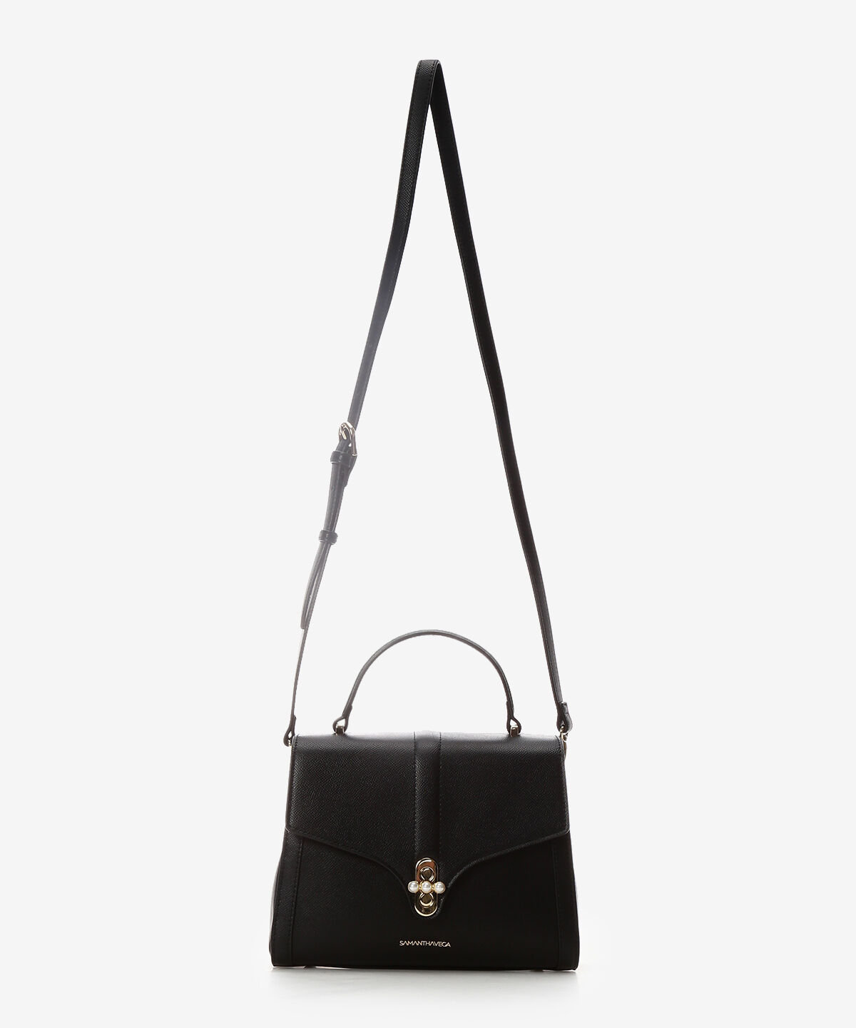 Samantha Vega「3連パールハンドバッグ」|ハンドバッグ|