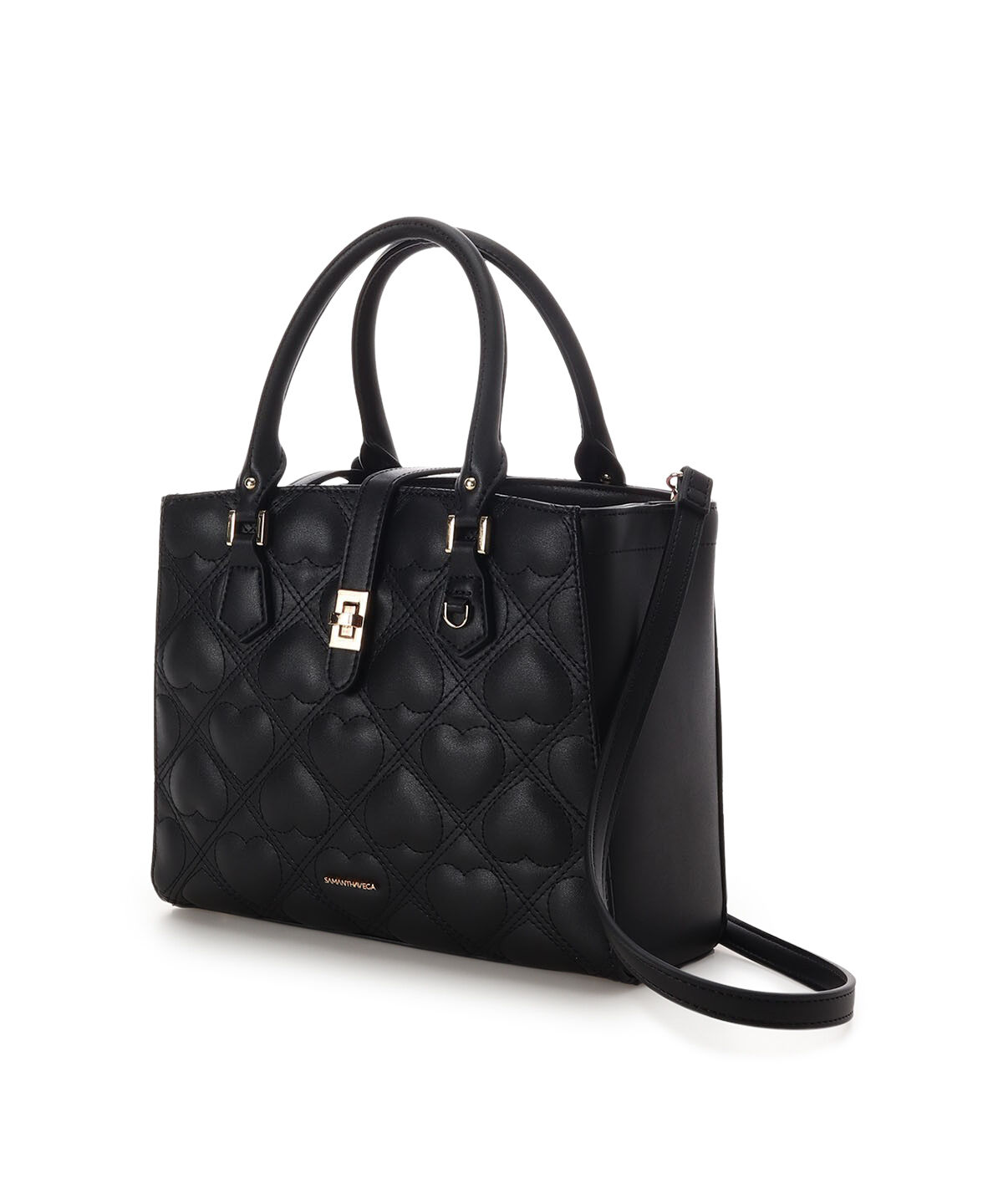 Samantha Vega「ハートキルトハンドバッグ」|ハンドバッグ|