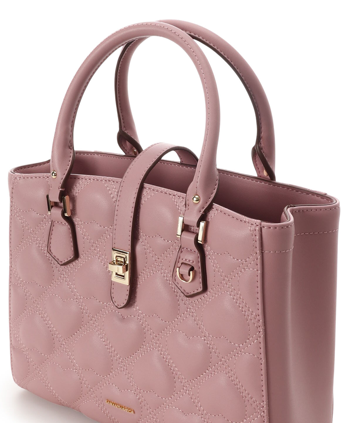 Samantha Vega「ハートキルトハンドバッグ」|ハンドバッグ|