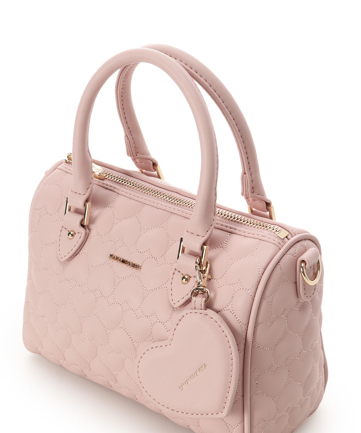 Samantha Vega「エターナルハートキルトボストンバッグ」|ボストンバッグ|