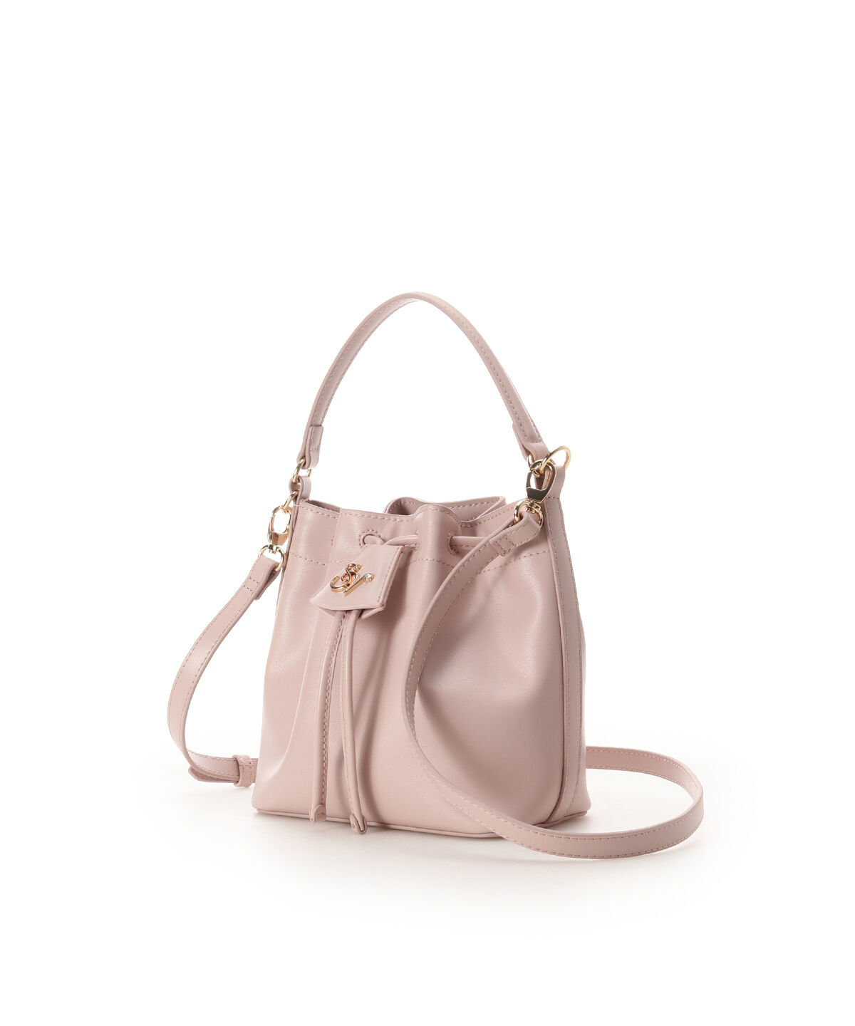 Samantha Vega「ロゴ金具巾着バッグ」|ショルダー・メッセンジャー|