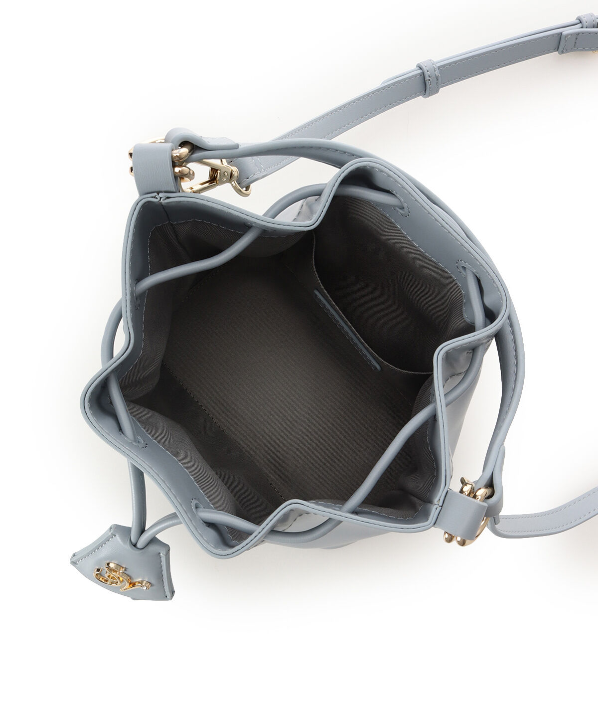 Samantha Vega「ロゴ金具巾着バッグ」|ショルダー・メッセンジャー|