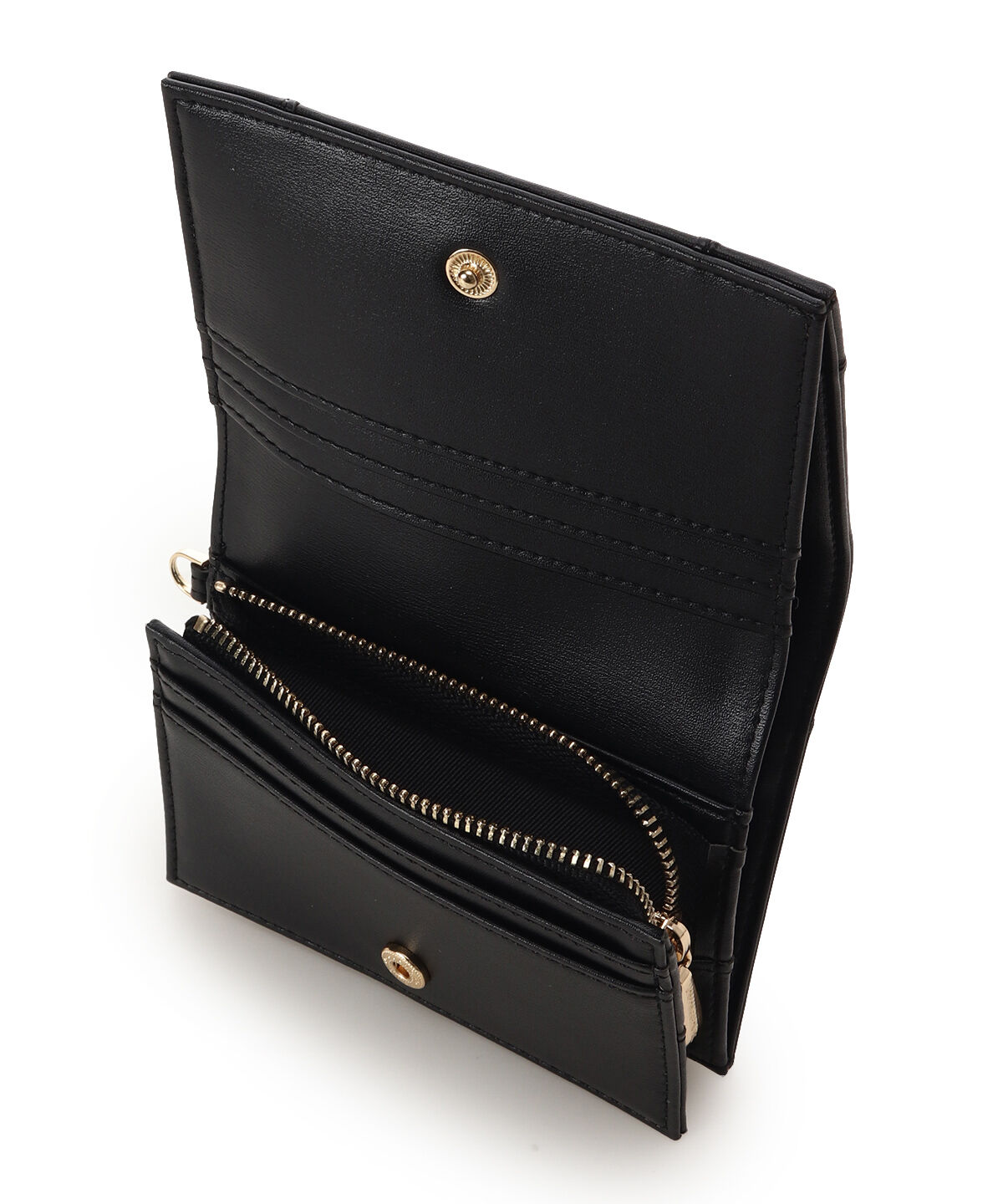 Samantha Vega「ロゴ金具折財布」|財布|