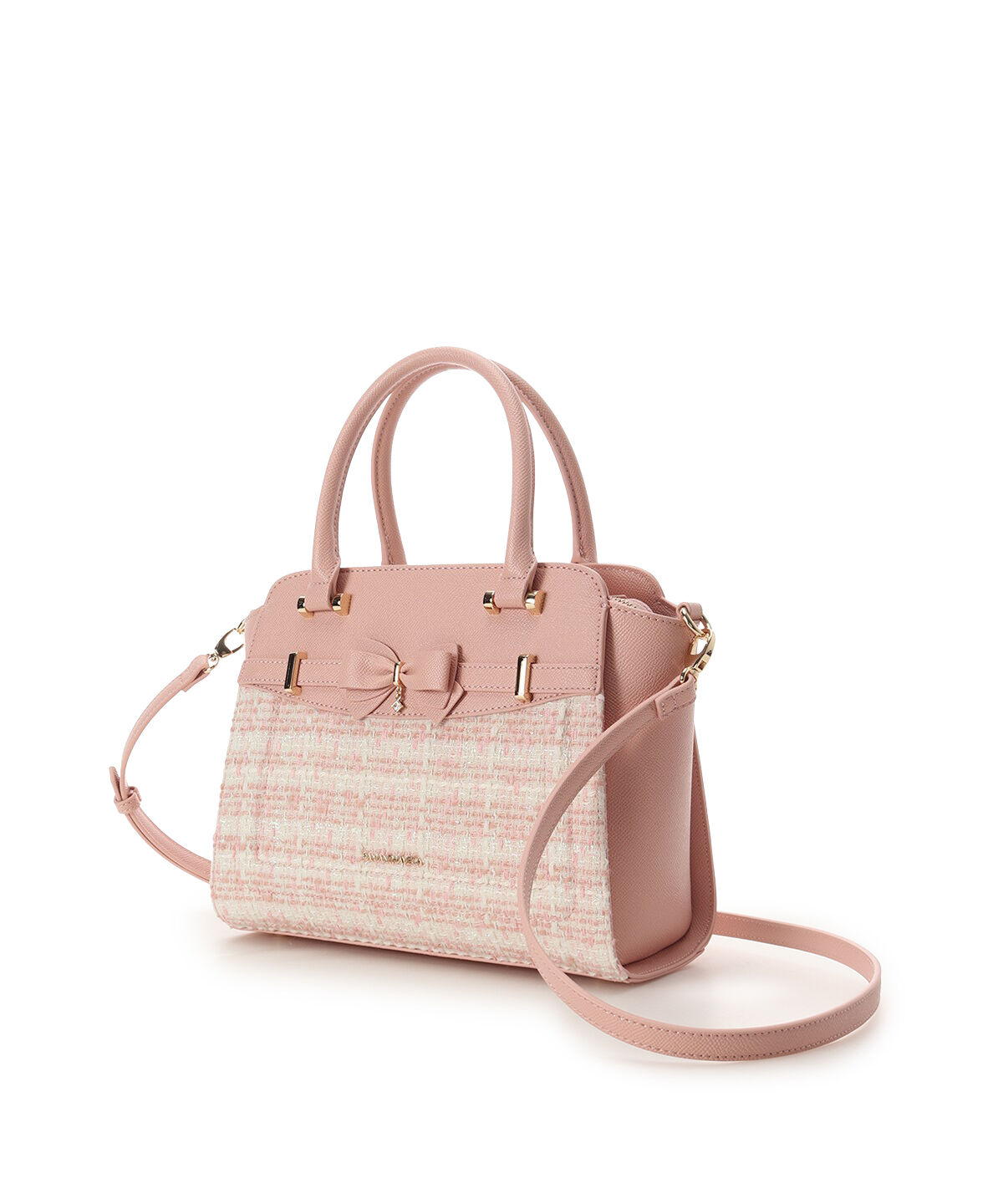 Samantha Vega「新色ツイードアクセントリボンハンドバッグ」|ハンドバッグ|