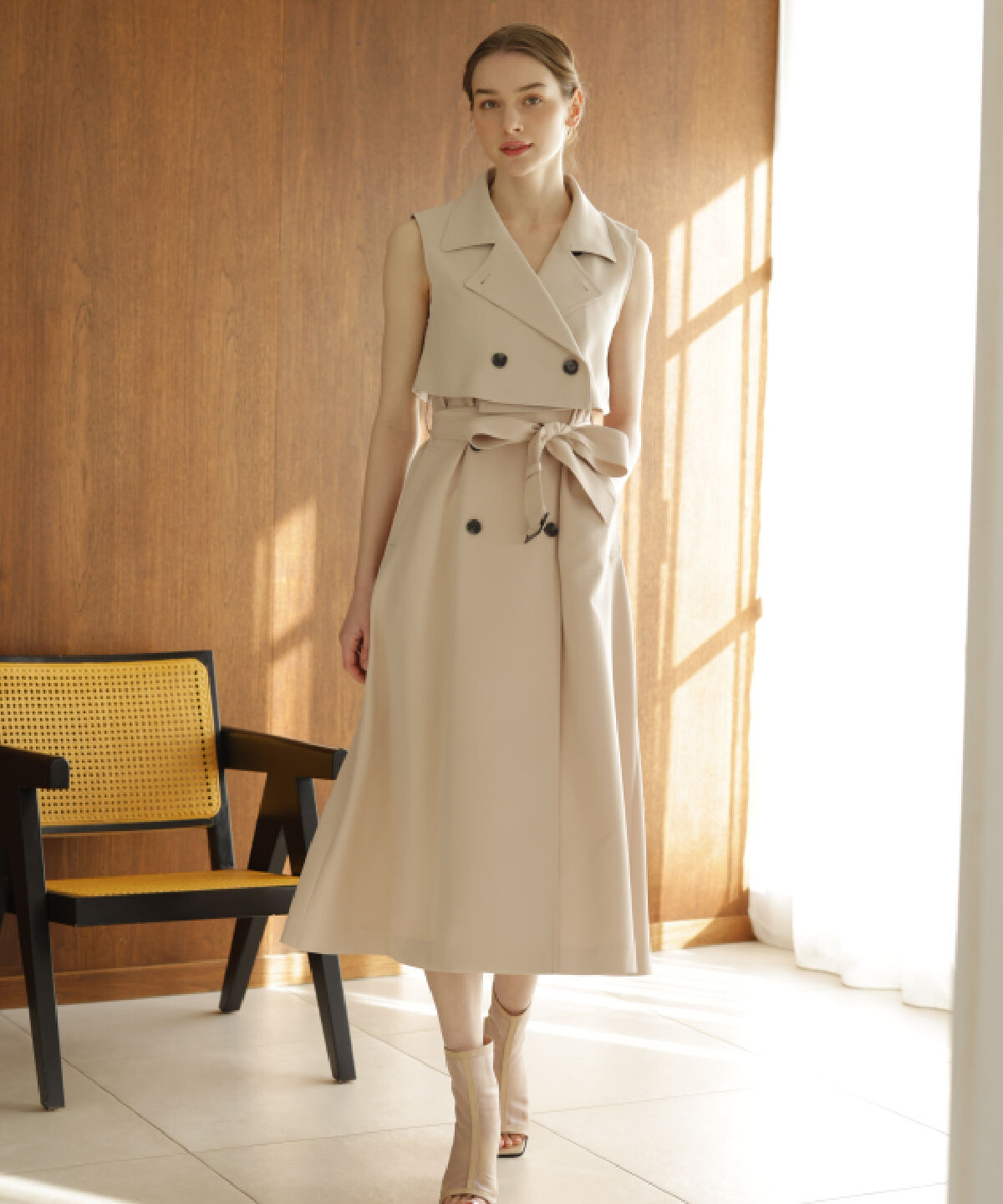 アンドクチュール「ManyWayトレンチコート」|トレンチコート|