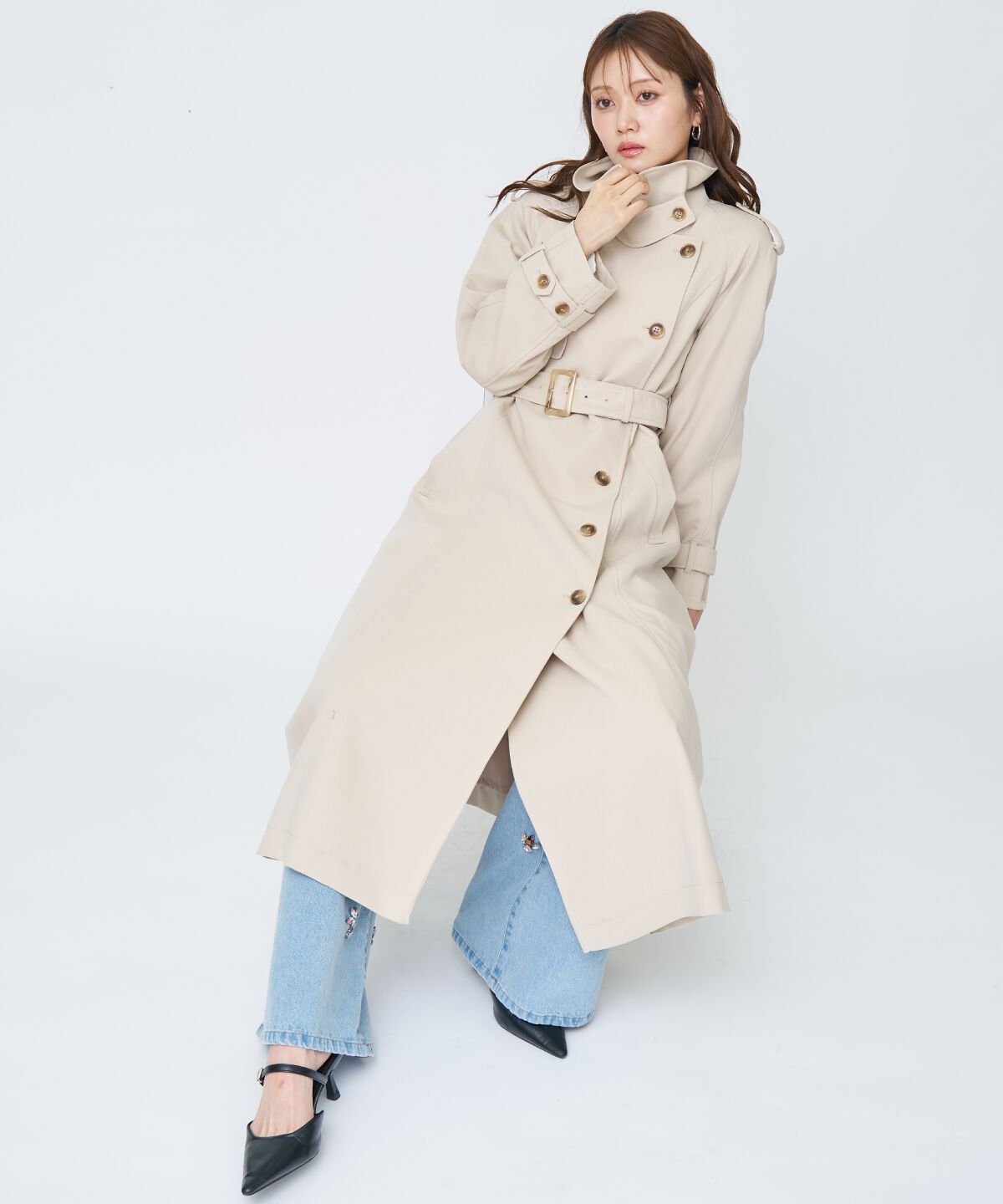 アンドクチュール「アイコニックトレンチコート」|トレンチコート|