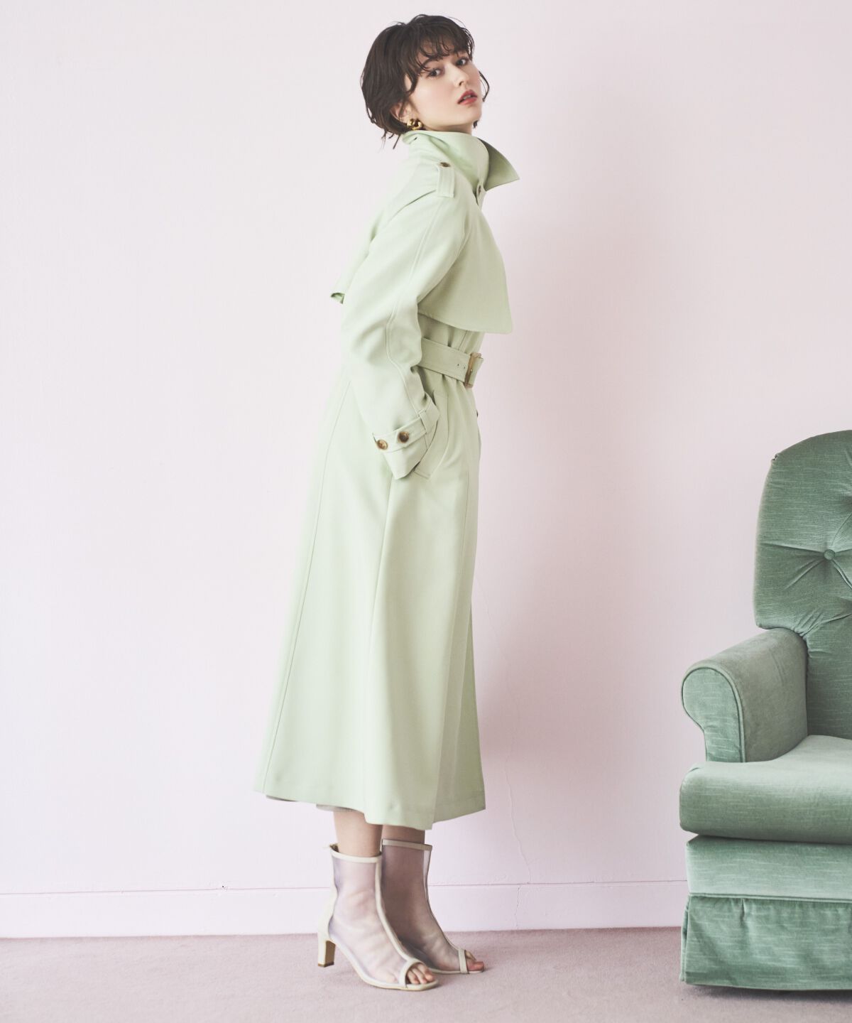 アンドクチュール「アイコニックトレンチコート」|トレンチコート|