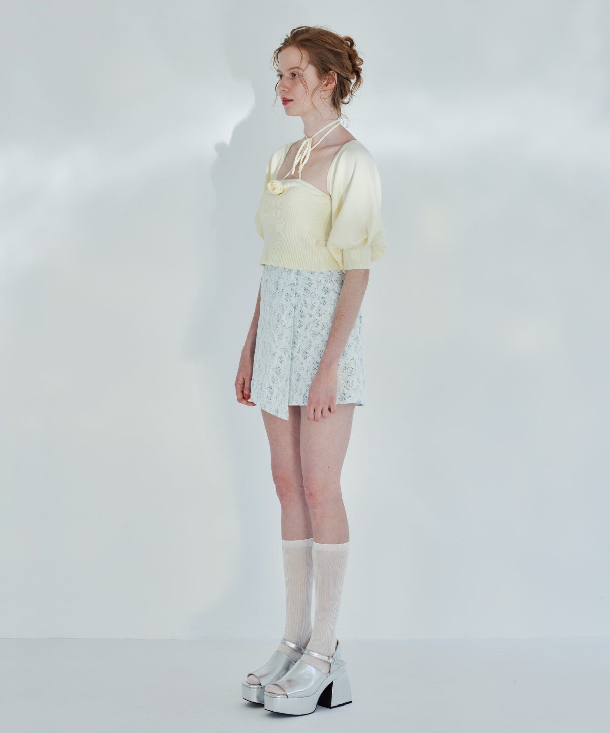 REDYAZEL「フラワーレーススカショーパン」|キュロット|